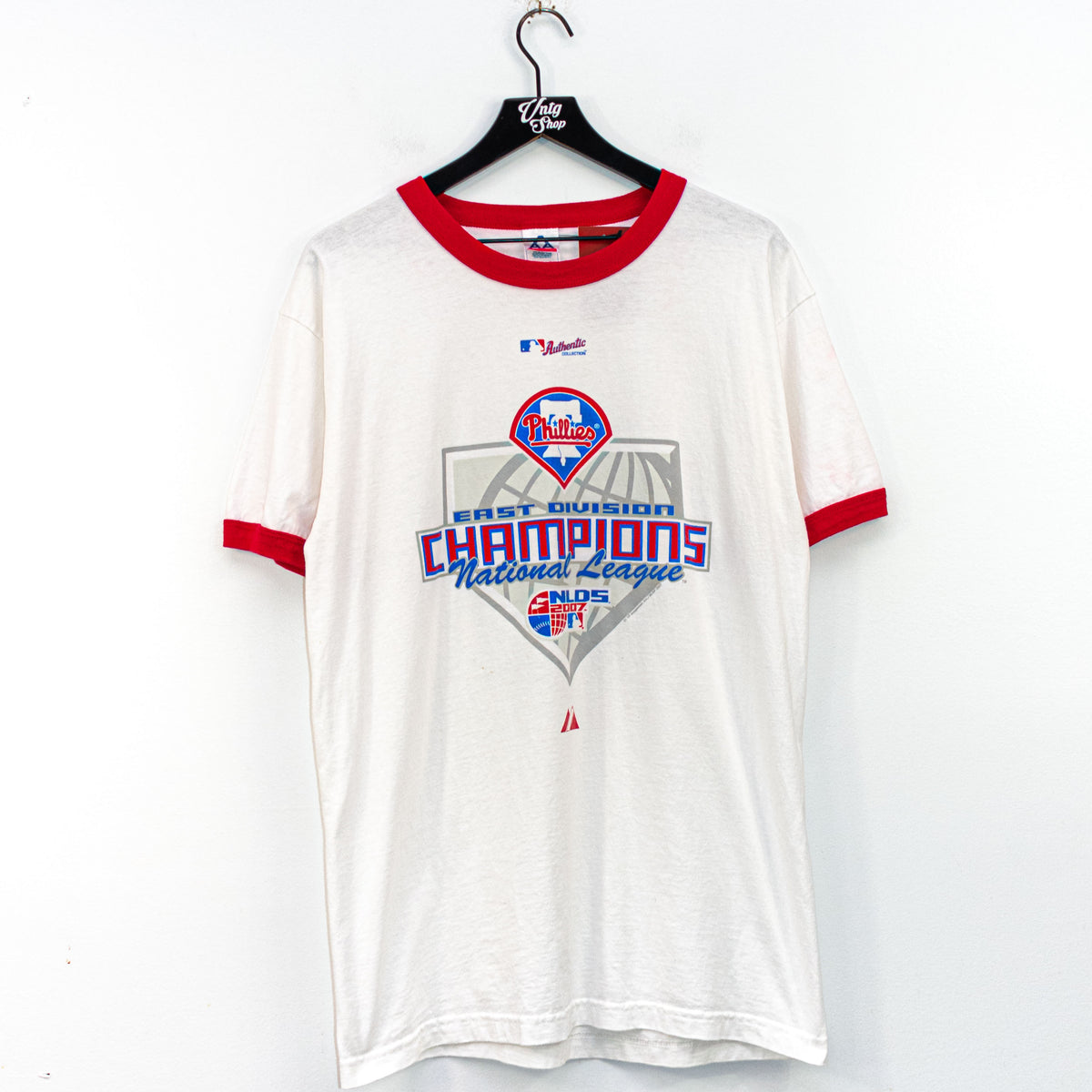 Phillies NLDS 2008 championship shirt - Gray in Large