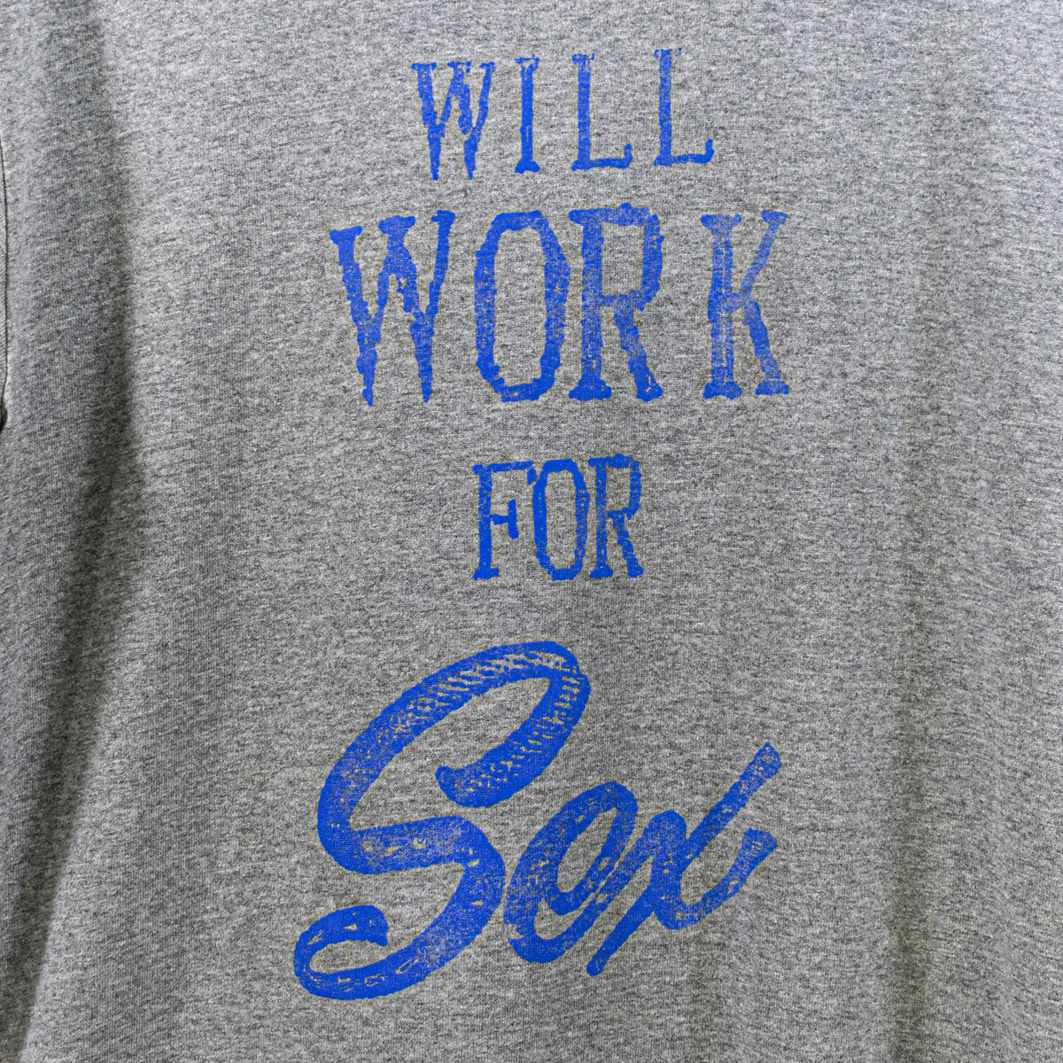 Will Work For Sex T-Shirt