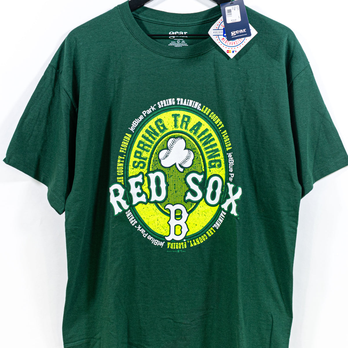 2014 MLB Boston Red Sox Spring Training Green T-Shirt– VNTG Shop