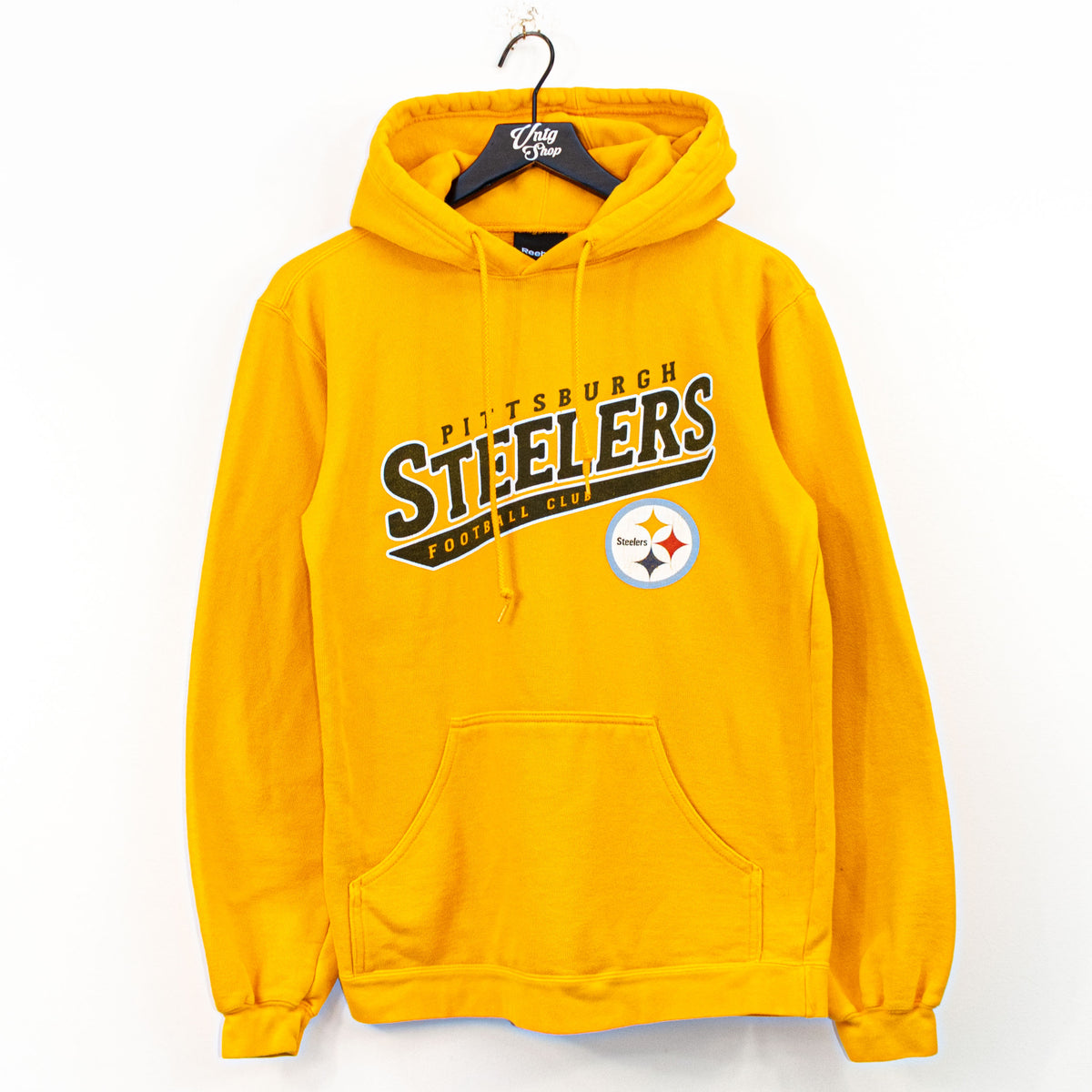 Reebok Pittsburgh Steelers Football Club Hoodie Sweatshirt– VNTG Shop