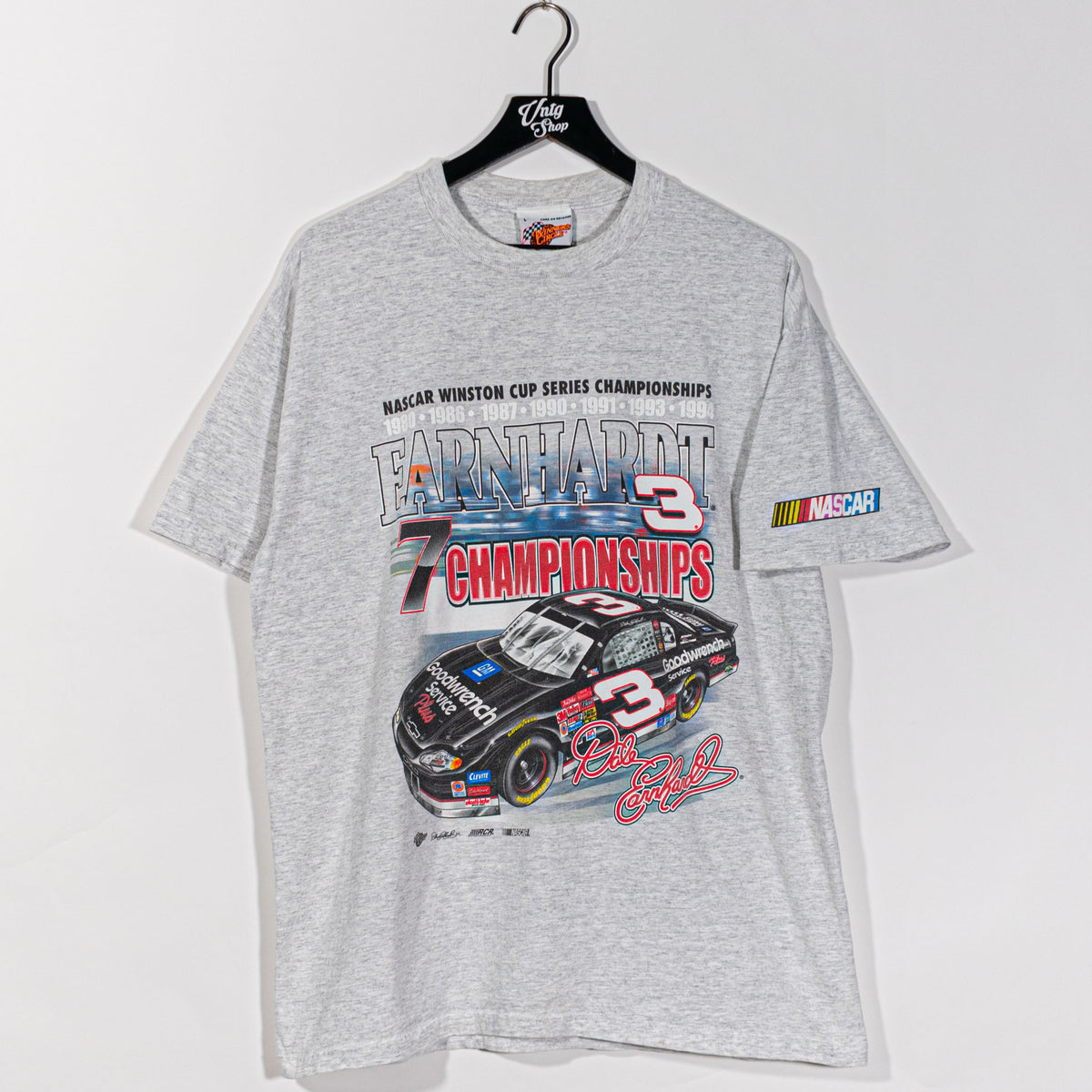 1994 Winners Circle NASCAR Dale Earnhardt 7 Time Champion T-Shirt