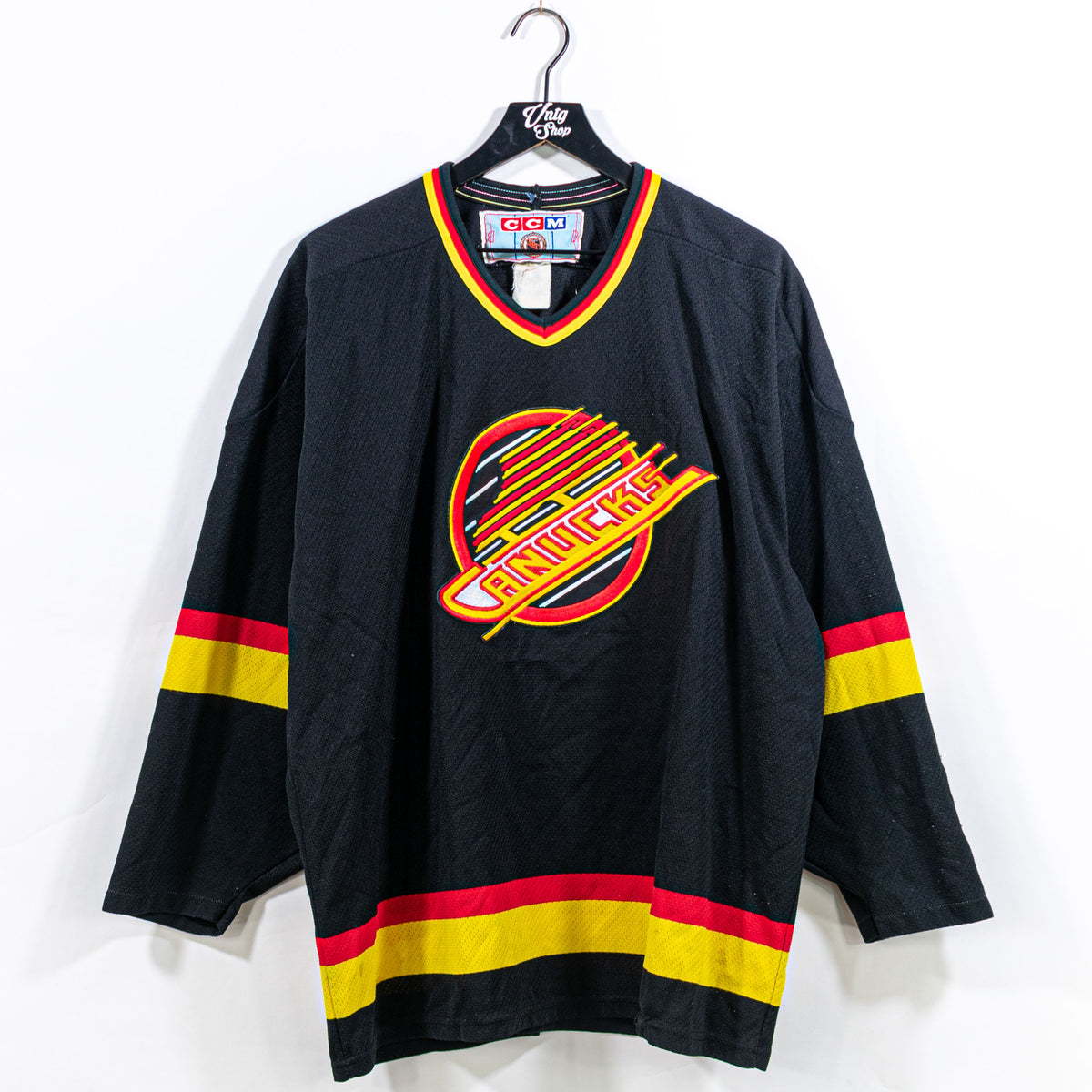 CCM Vancouver Canucks NHL Jersey Sewn VNTG Shop