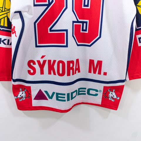 HC Moeller Pardubice Michal Sykora Hockey Jersey Kappa Nokia