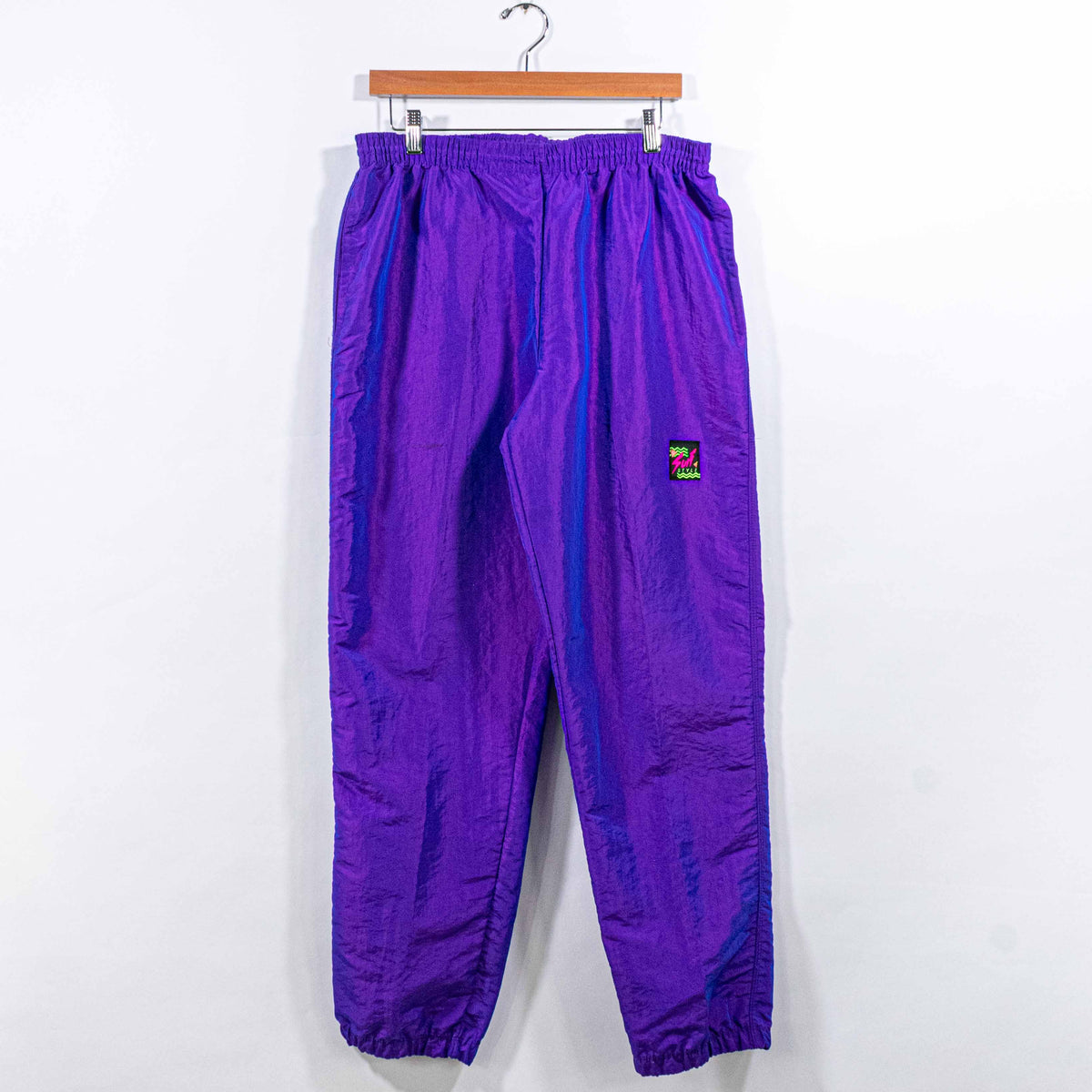 Surf Style Iridescent Windbreaker Pants– VNTG Shop