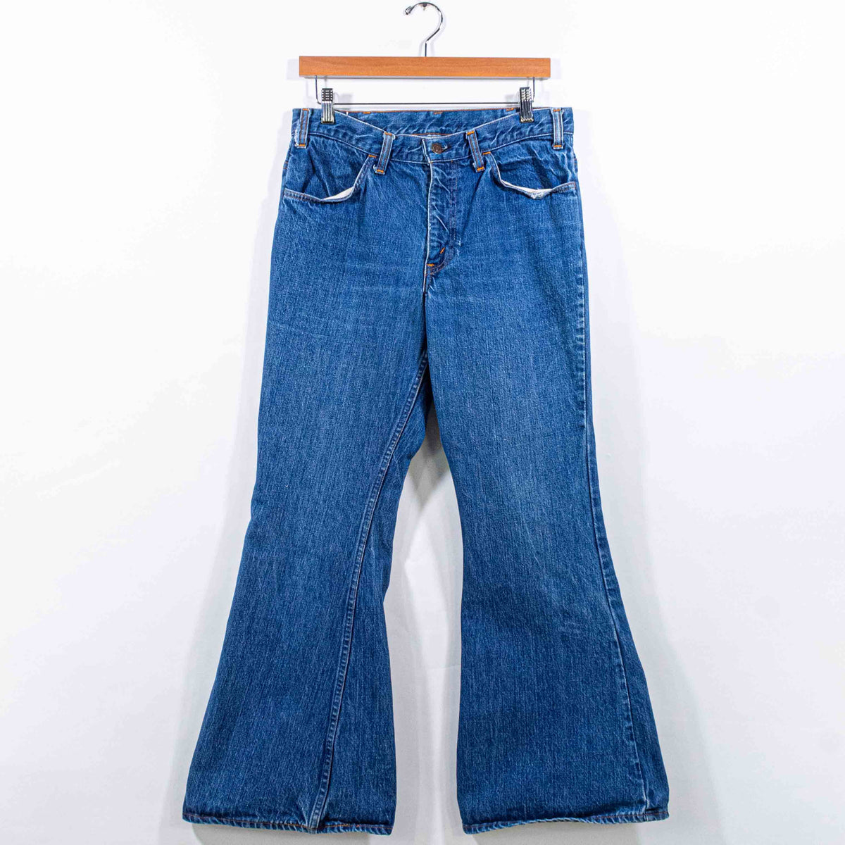 Levis 684 Jeans Talon 42 Zipper Bell Bottom Flare– VNTG Shop
