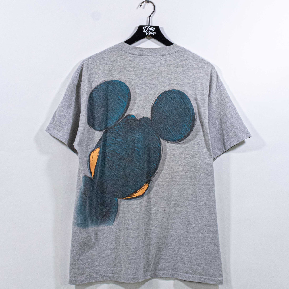 Disney Mickey Mouse Big Print T-Shirt Double Sided– VNTG Shop