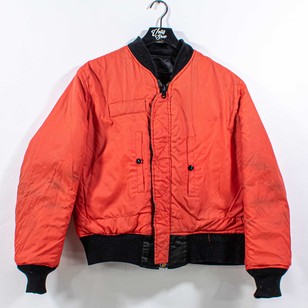 Corinth MFG MA-1 Flight Bomber Jacket Reversible– VNTG Shop
