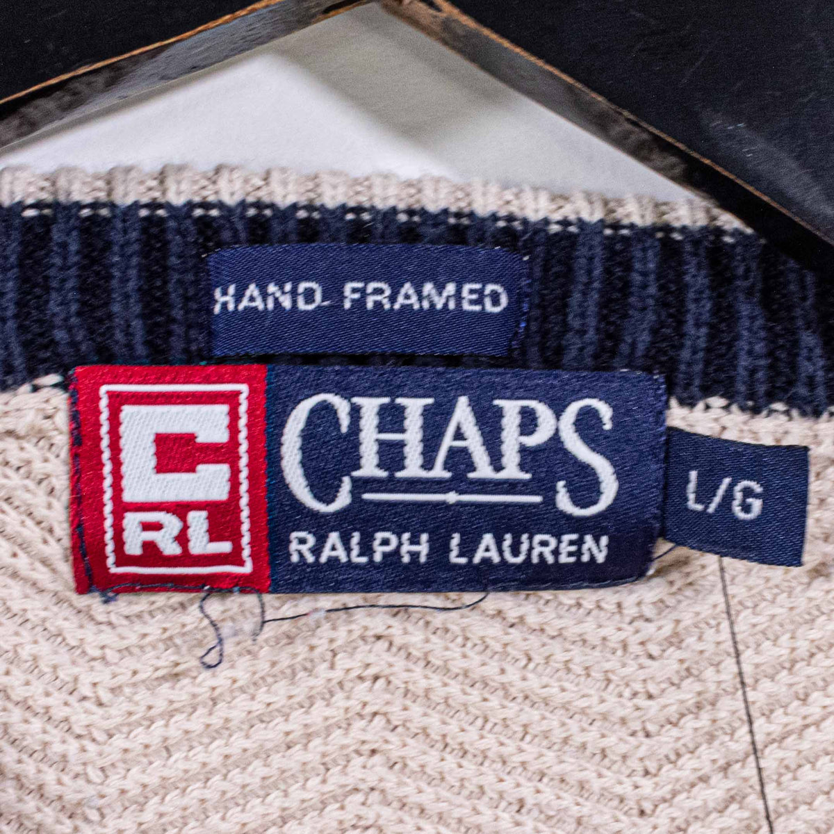 Chaps Ralph Ralph Lauren Label Colors Rare Vintage Polo Chaps