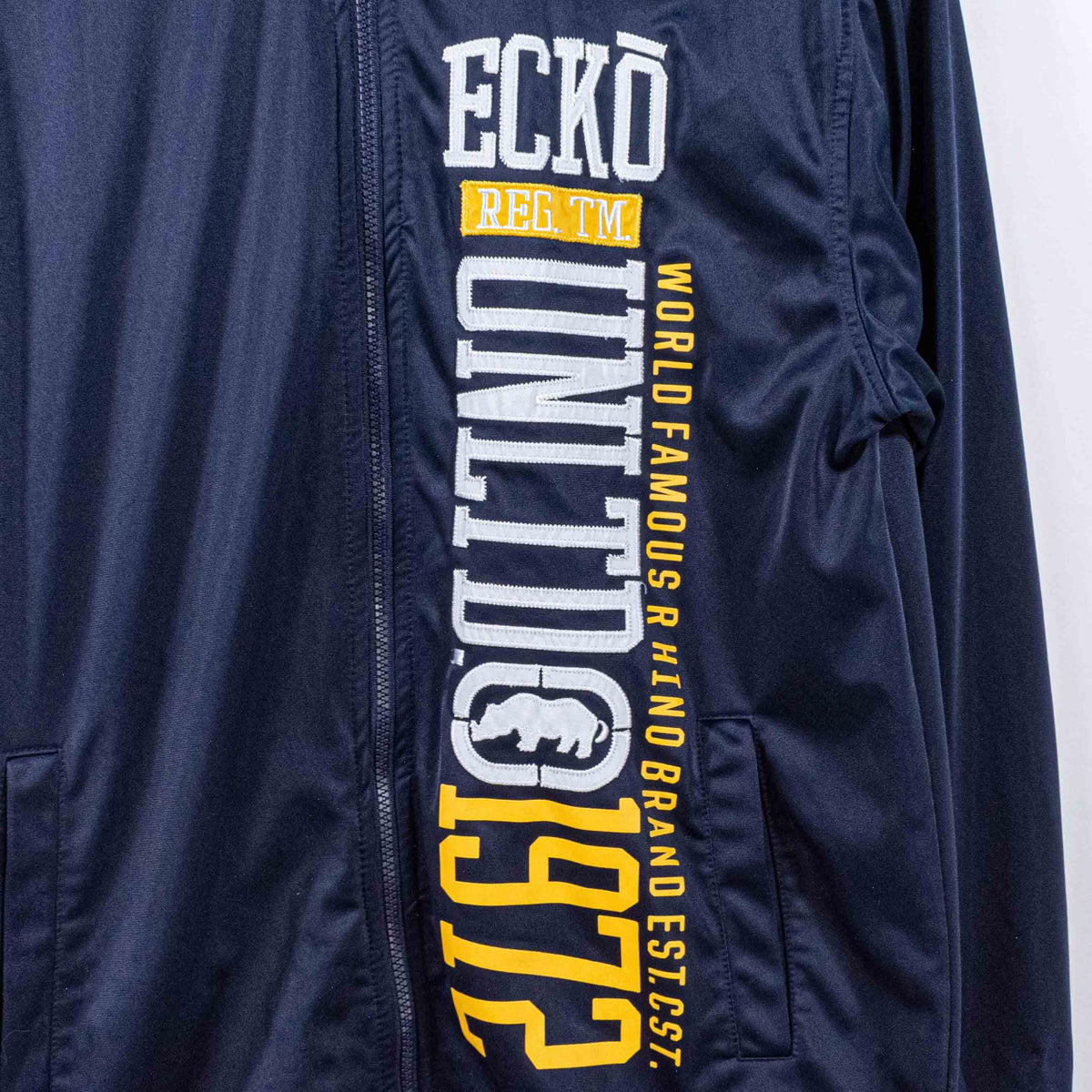 Ecko Unltd Logo Rhino Zip Track Jacket– VNTG Shop