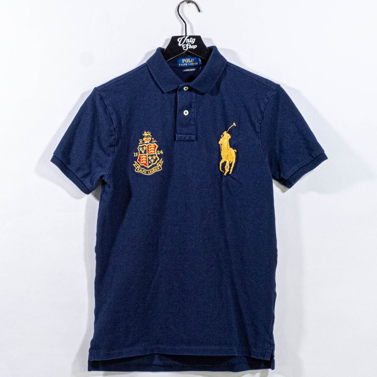 Polo Ralph Lauren Big Pony 1924 Crest Polo Shirt– VNTG Shop