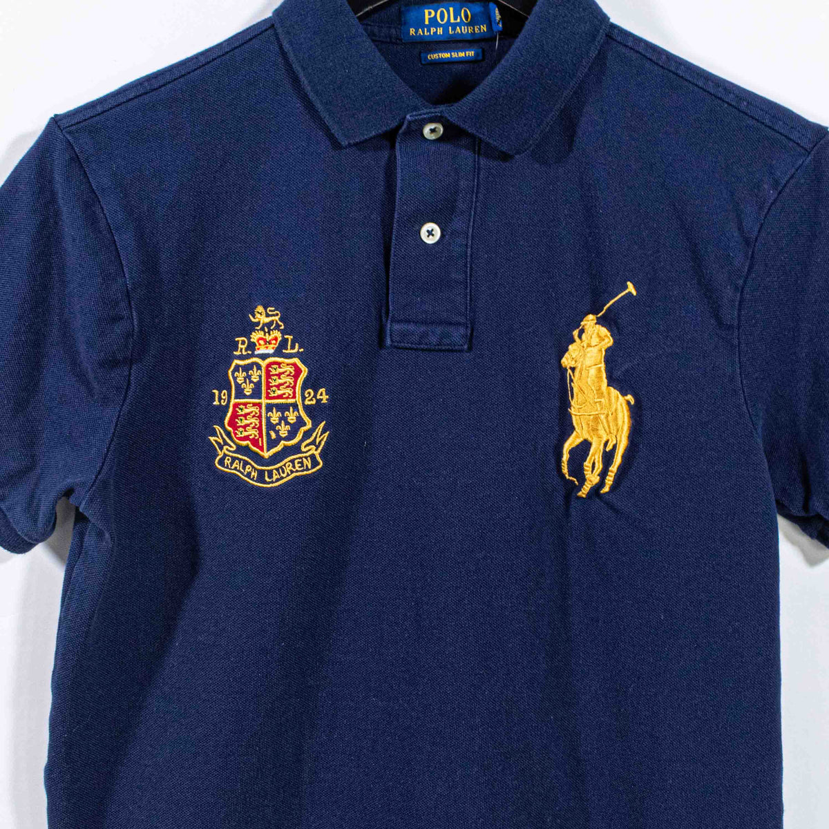 Polo Ralph Lauren Big Pony 1924 Crest Polo Shirt– VNTG Shop