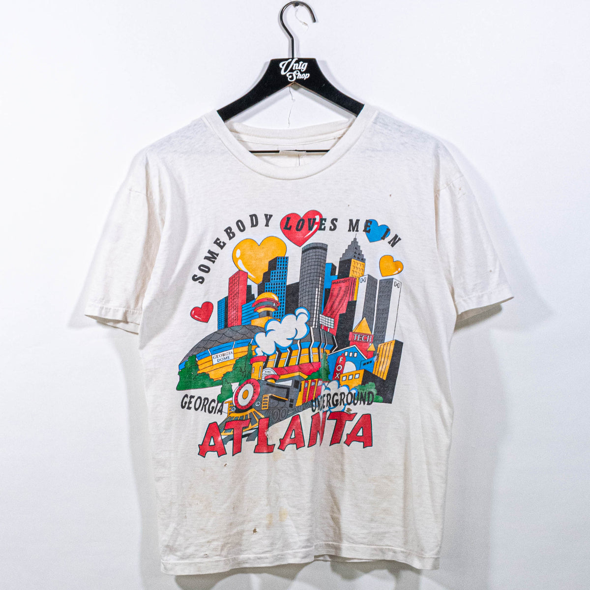 Atlanta Georgia Underground City Skyline T-Shirt– VNTG Shop