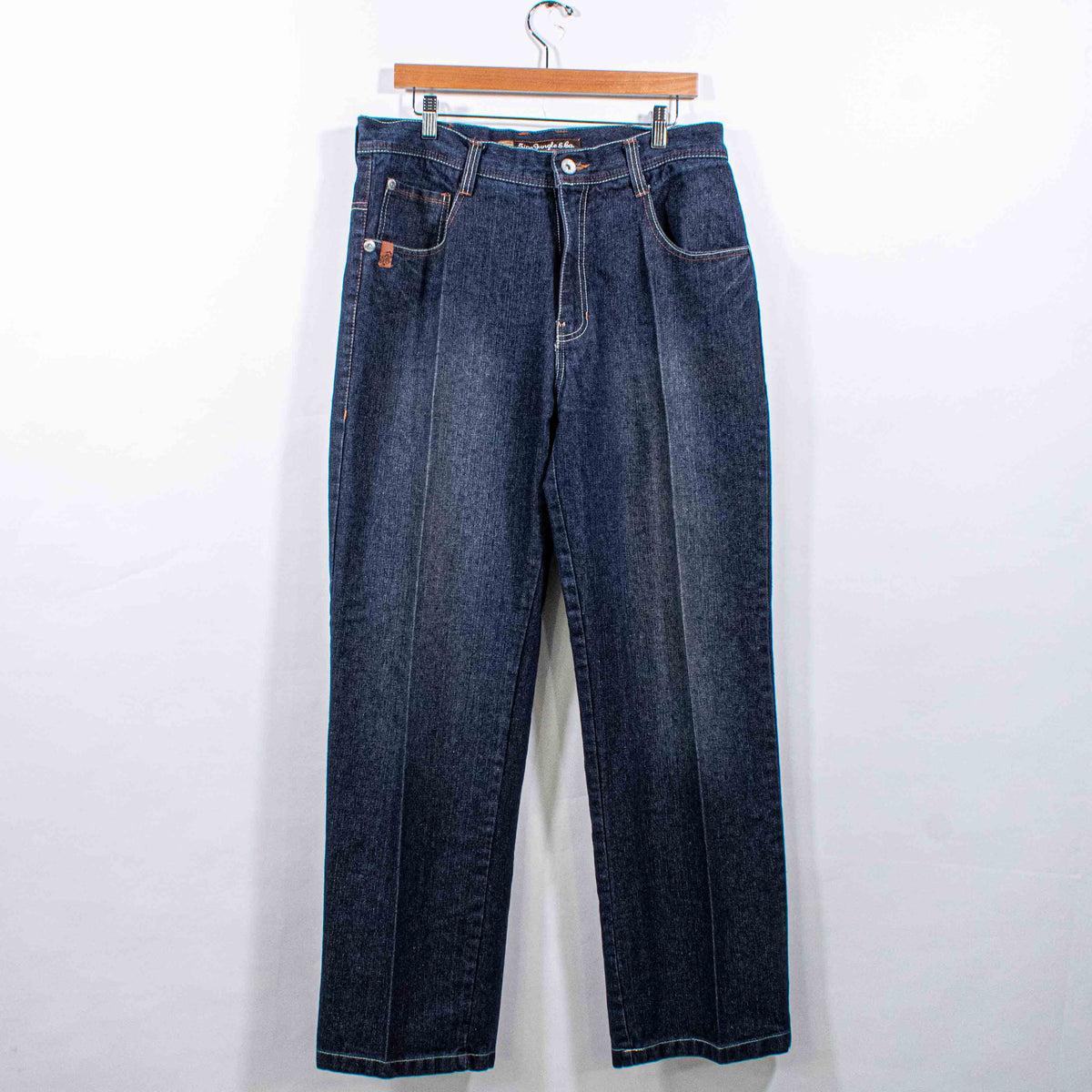 5ive Jungle Baggy Jeans Hip Hop Embroidered– VNTG Shop