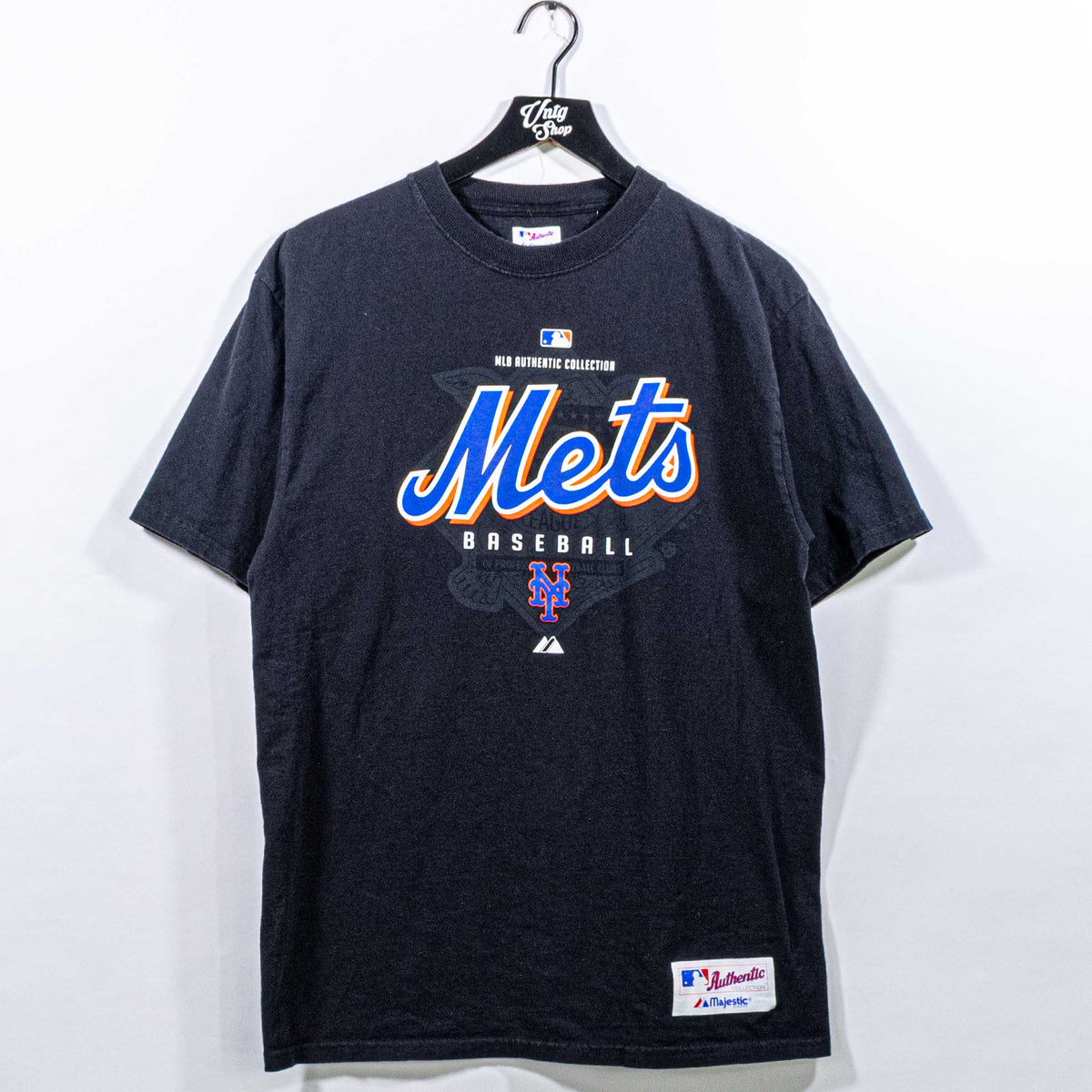 New York Mets Baseball Logo Majestic T-Shirt– VNTG Shop