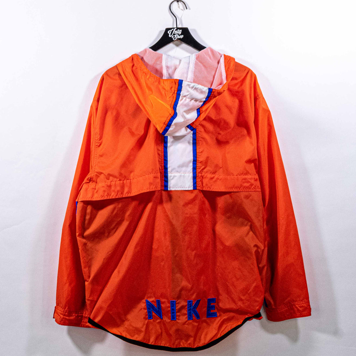 Nike Center Swoosh Hood Windbreaker Zip Jacket New York