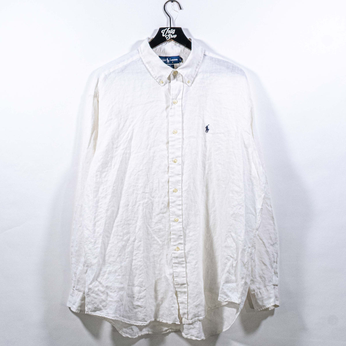 Polo Ralph Lauren Blake Linen Button Down Shirt– VNTG Shop