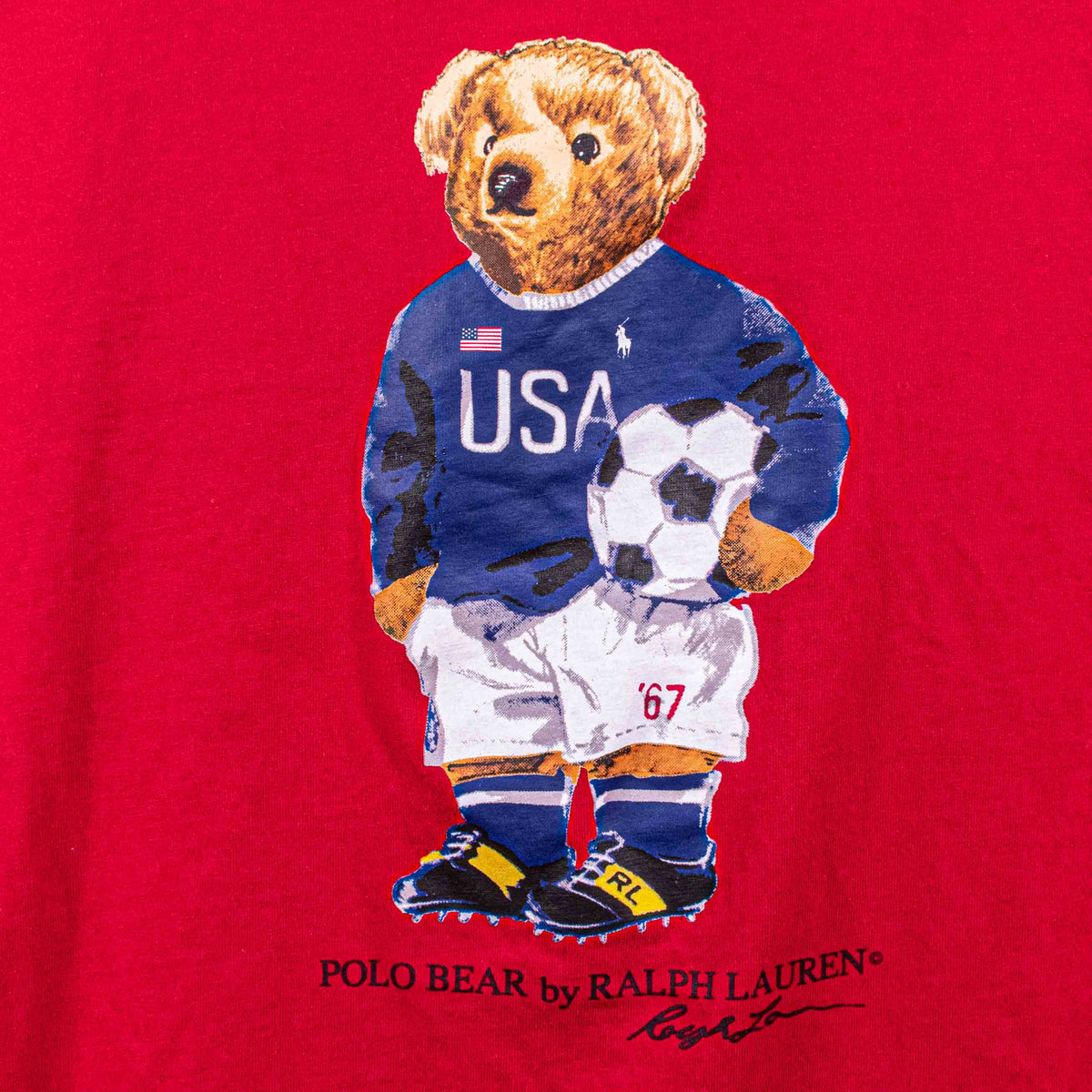 Polo Ralph Lauren USA Soccer Bear T-Shirt– VNTG Shop