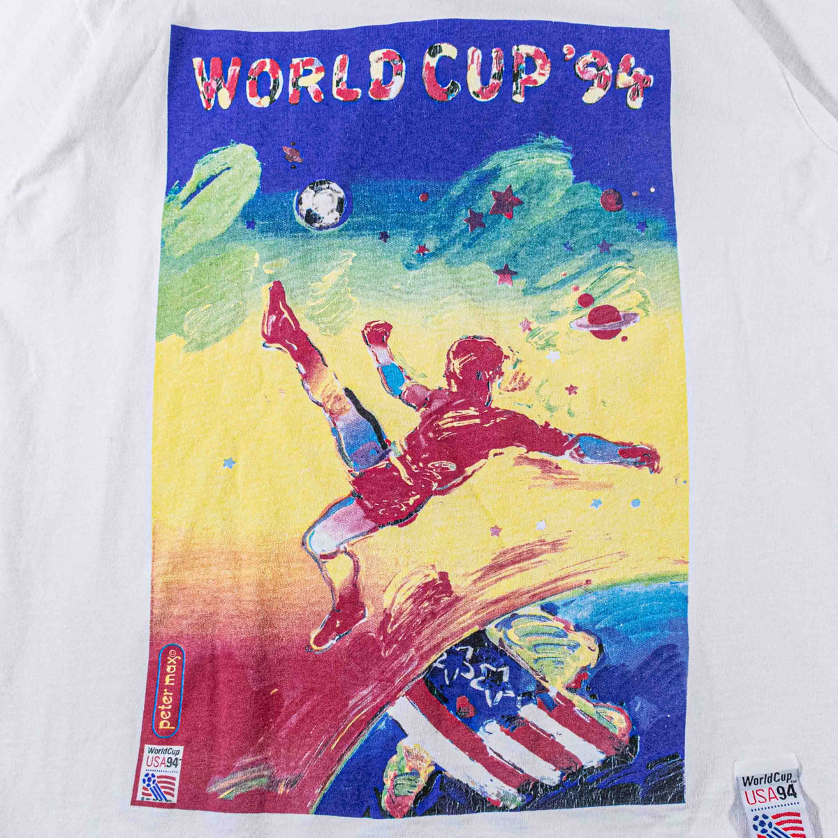 Salem Sportswear World Cup 94 Peter Max Art T-Shirt– VNTG Shop