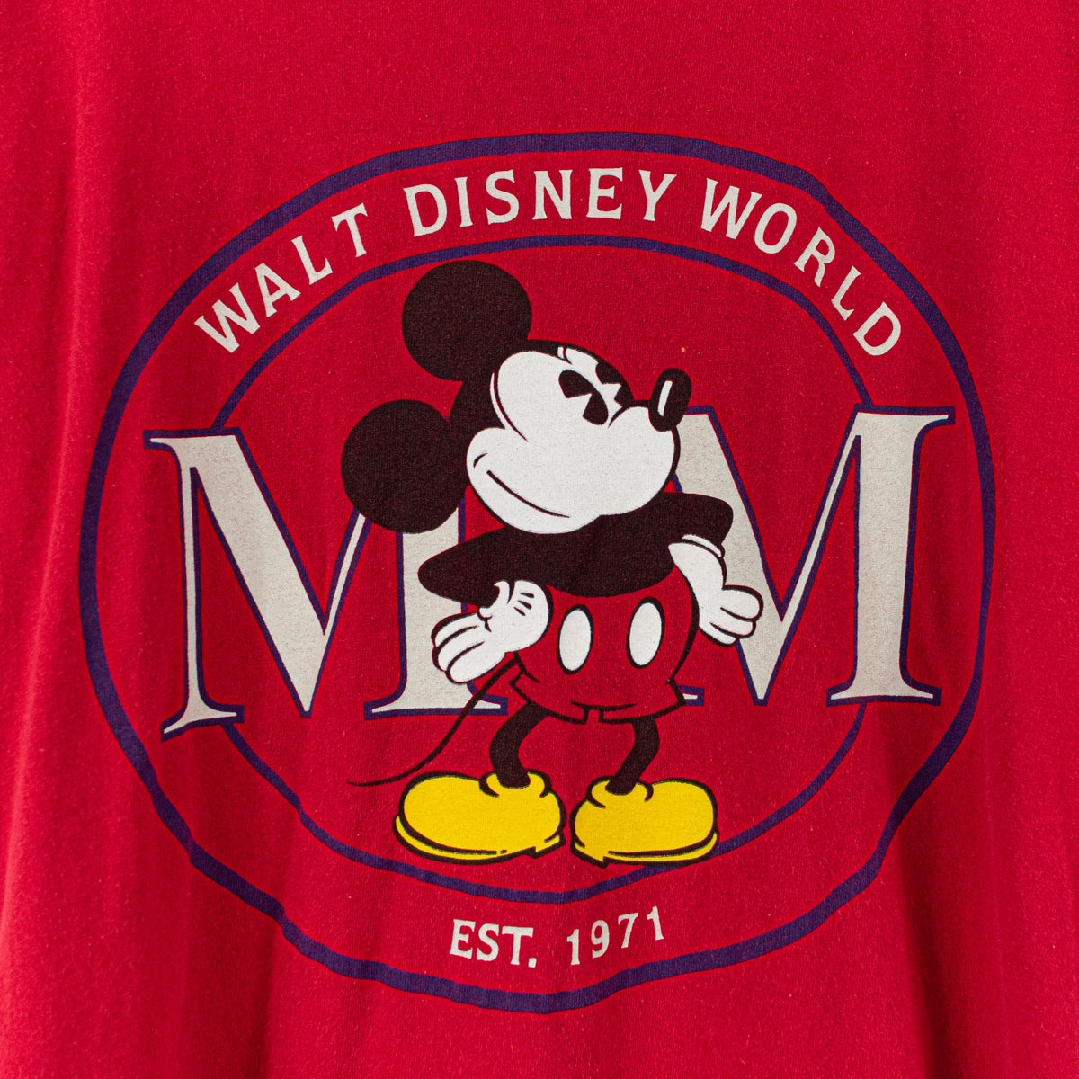 Vintage Walt Disney World Mickey Mouse T-Shirt