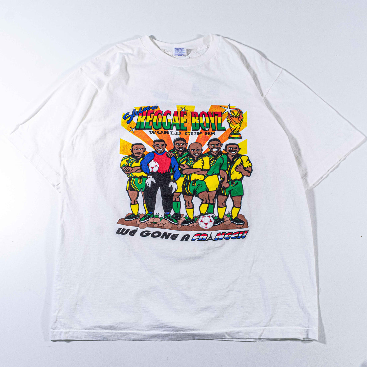 1998 World Cup Jamaica Reggae Boyz T-Shirt– VNTG Shop