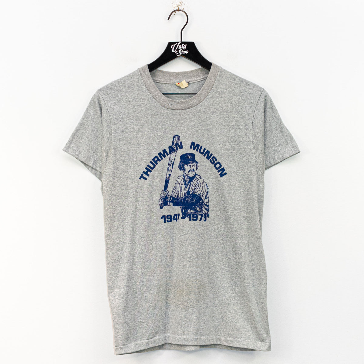 Thurman Munson New York Yankees Memorial T-Shirt– VNTG Shop