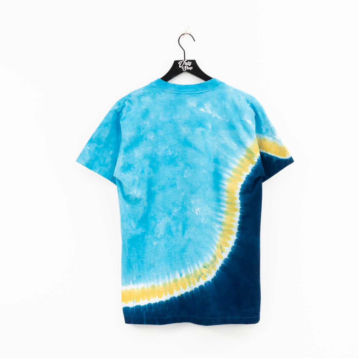 Angels Shop T-Shirt– Blue Liquid VNTG US Dye Tie Navy Blue