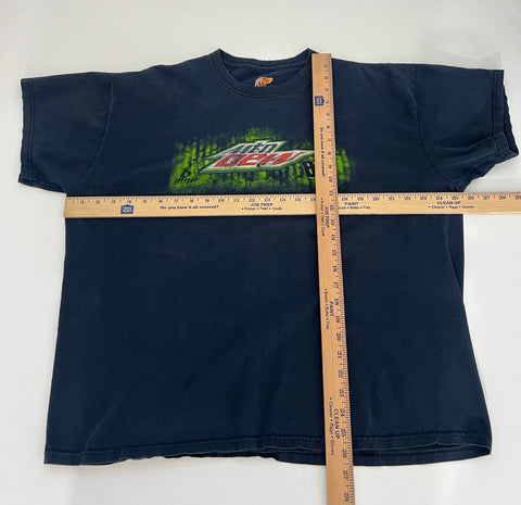 Dale Jr Mountain Dew Nascar T-Shirt Faded