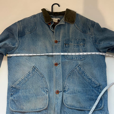 LL Bean Denim Chore Jacket Liner