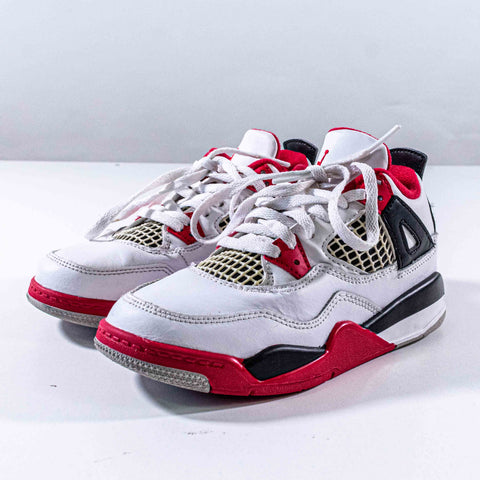 Jordan 4 OG PS Retro Fire Red Sneakers BQ7669-160