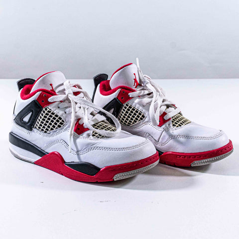 Jordan 4 OG PS Retro Fire Red Sneakers BQ7669-160