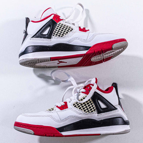 Jordan 4 OG PS Retro Fire Red Sneakers BQ7669-160