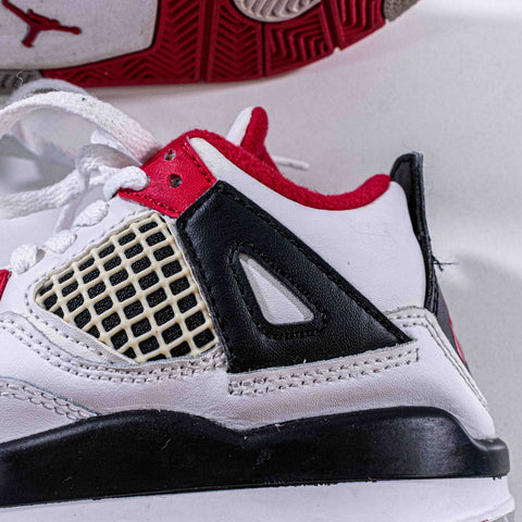 Jordan 4 OG PS Retro Fire Red Sneakers BQ7669-160