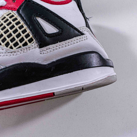 Jordan 4 OG PS Retro Fire Red Sneakers BQ7669-160