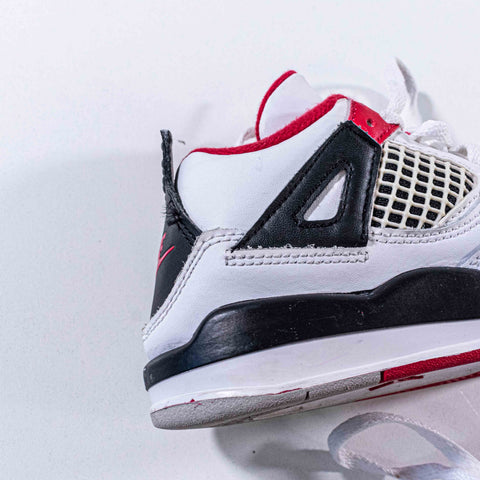 Jordan 4 OG PS Retro Fire Red Sneakers BQ7669-160