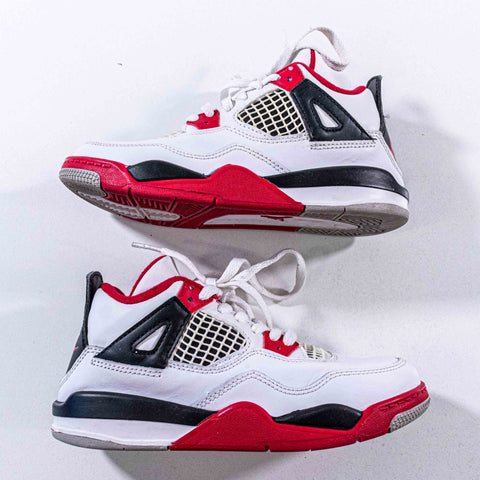 Jordan 4 OG PS Retro Fire Red Sneakers BQ7669-160