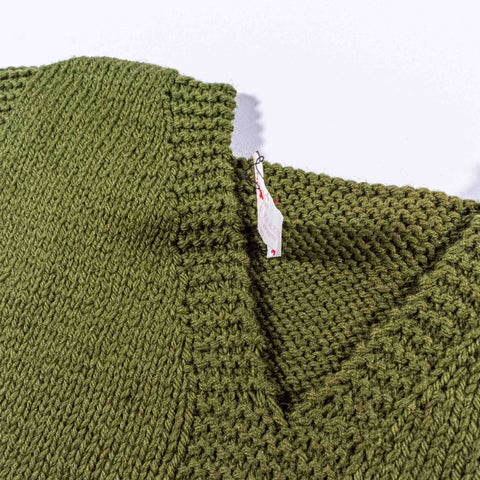 WWII American Red Cross Wool Sweater Vest