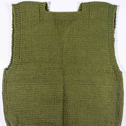 WWII American Red Cross Wool Sweater Vest