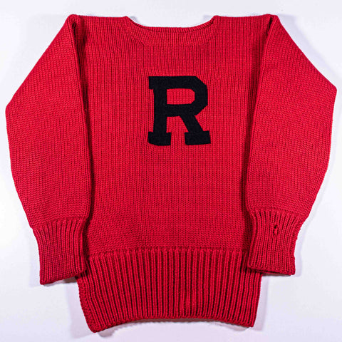 1930s Rutgers University AG Spalding Knit Sweater