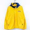 Nautica Embroidered Flag Spell Out Hooded Sailing Jacket