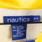 Nautica Embroidered Flag Spell Out Hooded Sailing Jacket