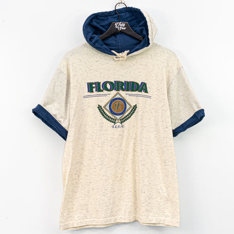 Florida USA Hooded Flip Up Sleeve T-Shirt