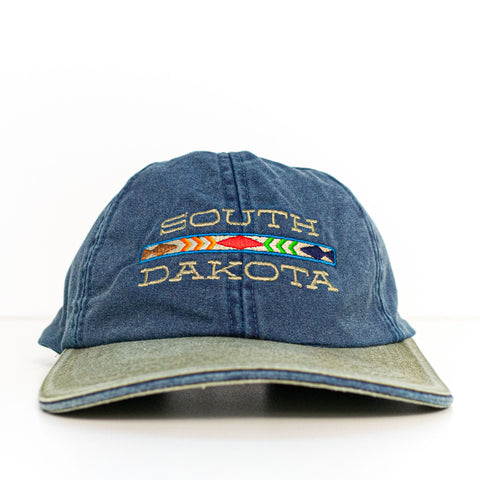 South Dakota Tonal Embroidered Strap Back Hat
