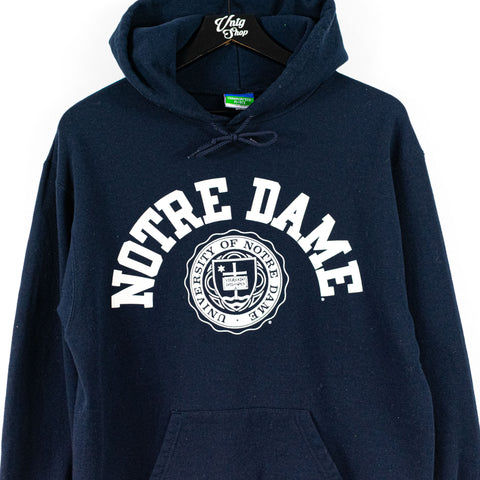 Champion University of Notre Dame Crest Hoodie Sweatshirt