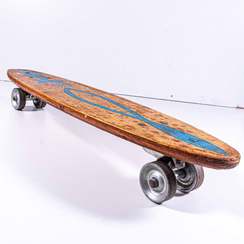 Pattison Forbes Hot Dogger Wood Skateboard Metal Trucks Wheels