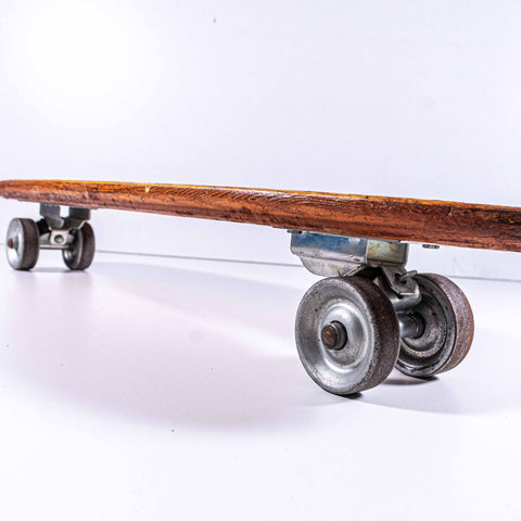 Pattison Forbes Hot Dogger Wood Skateboard Metal Trucks Wheels
