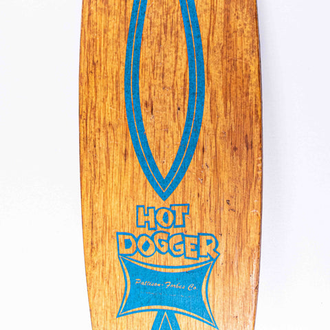 Pattison Forbes Hot Dogger Wood Skateboard Metal Trucks Wheels