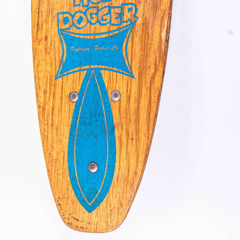 Pattison Forbes Hot Dogger Wood Skateboard Metal Trucks Wheels