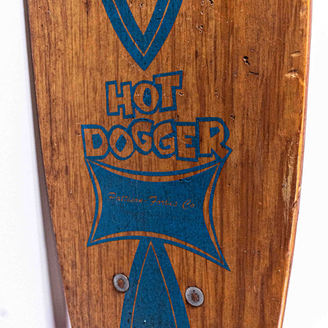 Pattison Forbes Hot Dogger Wood Skateboard Metal Trucks Wheels