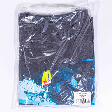 Cactus Jack Travis Scott Live From Utopia McDonalds T-Shirt with Paper Bag