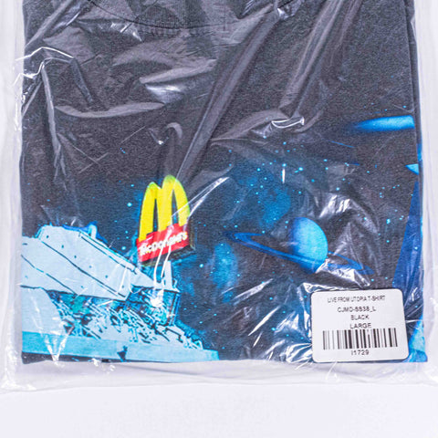 Cactus Jack Travis Scott Live From Utopia McDonalds T-Shirt with Paper Bag